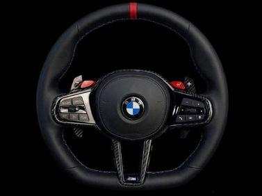 CS Style Leather steering wheel